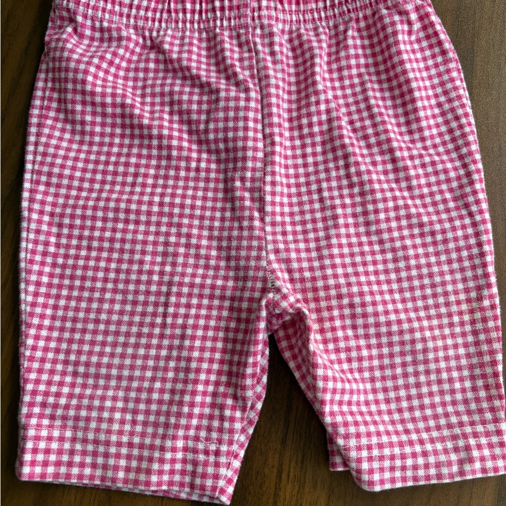 3T KHQ Sportswear Pink Gingham Leggings
